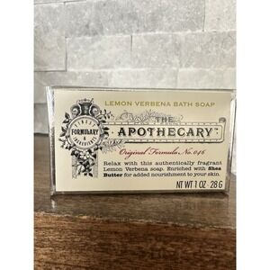 Formulary‎ Ingredient & Apothecary Lemon Verbena bath soap 1 Oz Bar